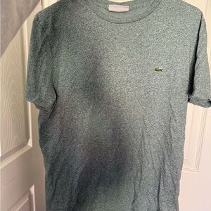Lacoste Men's Heathered Green Tee